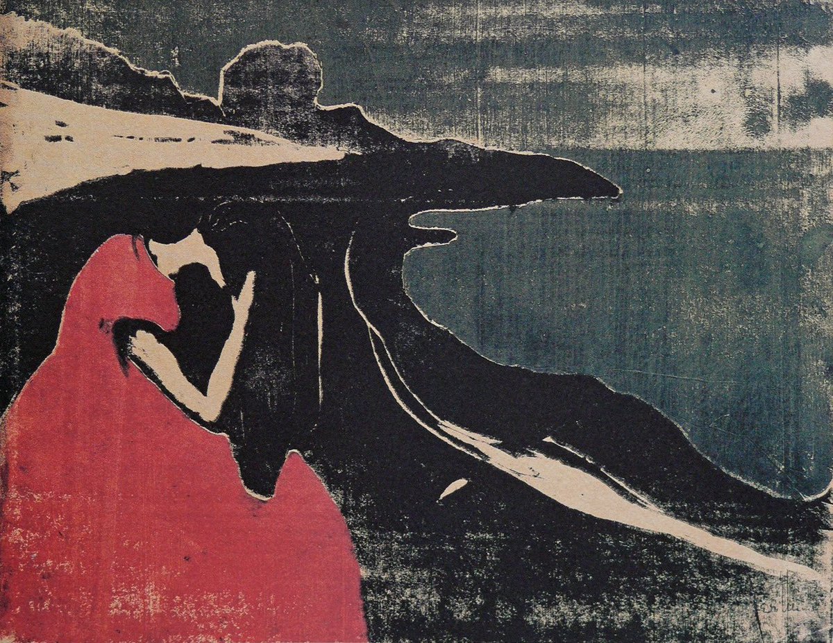 Melancholy II, Edvard Munch, 1898