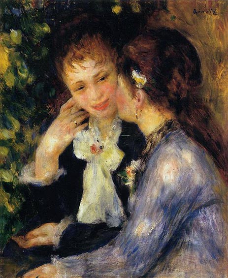impression_ists's tweet photo. Auguste Renoir - Confidences (Two Best Friends) https://t.co/zAp15t2cjK