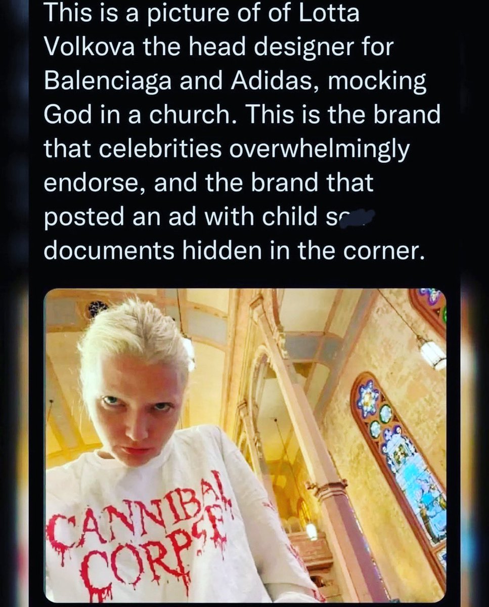 Donorock68's tweet photo. @KimKardashian #CancelKimKardashian #CancelBalenciaga https://t.co/TTCrlYYdu7