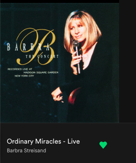 juagarci's tweet photo. ¡Uy! Esta canción 
Now hope can spring eternally
Plant it and it grows,
Love is all that's necessary
Lovin', its extraordinary
Why,
Makes ordinary miracles every blessed day.
#OrdinaryMiracles #Playlist #playlistcurator qué bonito lo que dice, qué bonito quien lo hace. https://t.co/ODQjIhiryP