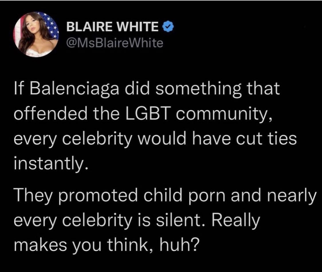 Donorock68's tweet photo. @KimKardashian #CancelKimKardashian #CancelBalenciaga https://t.co/bEW6BZHYNp