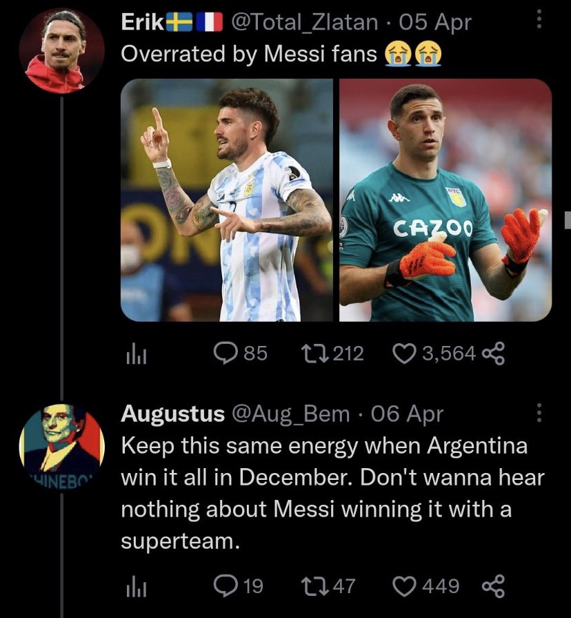 george tweet media