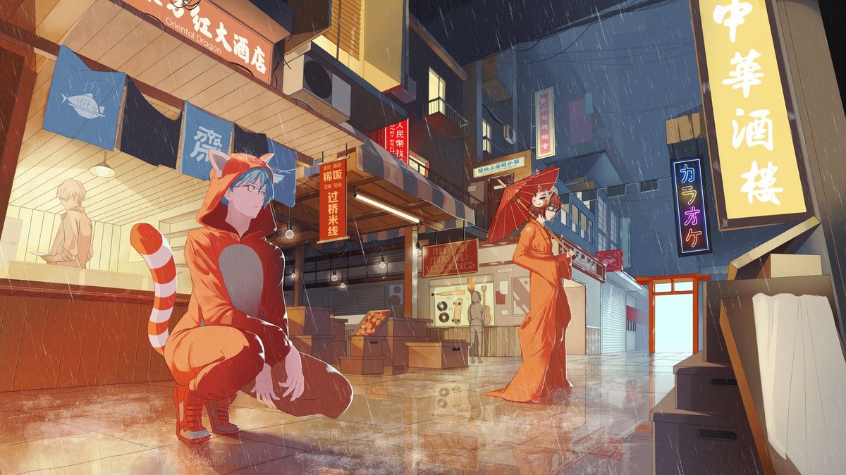 ⛩️ Delighted with this detailed and moody piece that I commissioned from <a href="/1CyberFox/">CYBERFOX</a> ⛩️

Entering the <a href="/AzukiOfficial/">Azuki</a> garden has been one of the best choices I made during 2022. Looking forward to 2023!