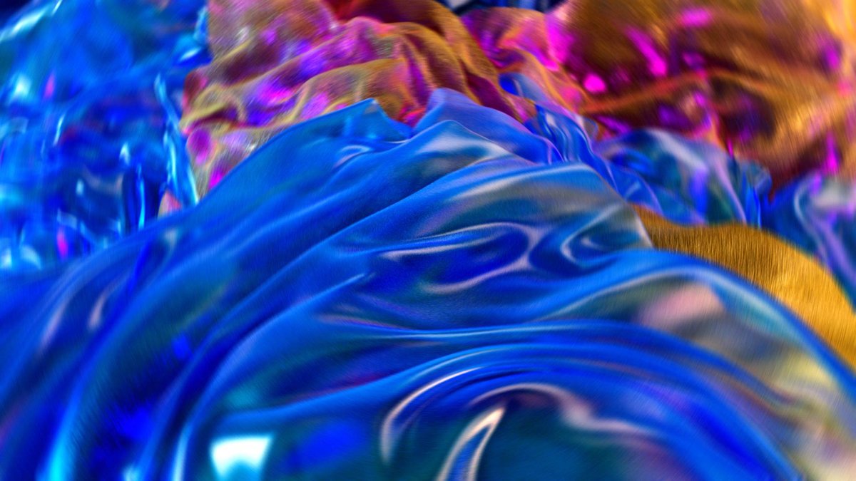 rmadesigntv's tweet image. I really like this project, it can carry out an exploration of translucent fabrics of multiple colors, with the aim of generating very realistic waves, folds and movements.💥🤌
#fabricsimulation #3dfabric #fabric #particlessimulation #3dparticles #vfxartist #3d #3dartist #nftart