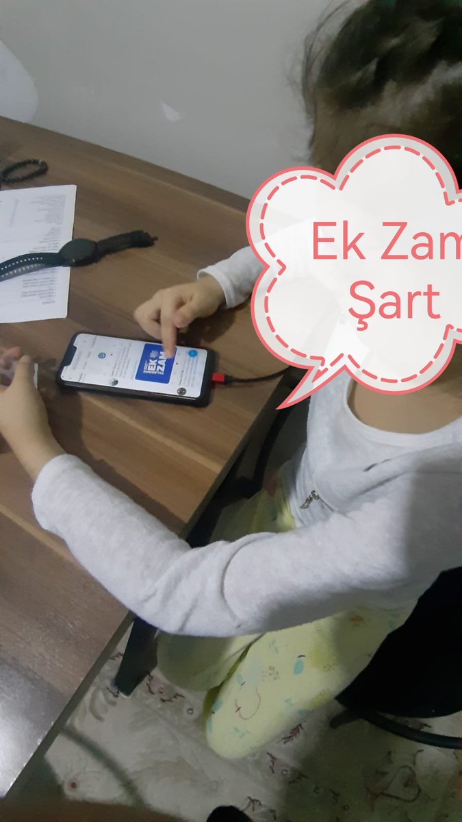 Çocuklar, yorulan babalarının yerine tweet atmasın.
Onların refahı ve mutlulukları için,Anne-Babalara 
#EkZamŞartOldu