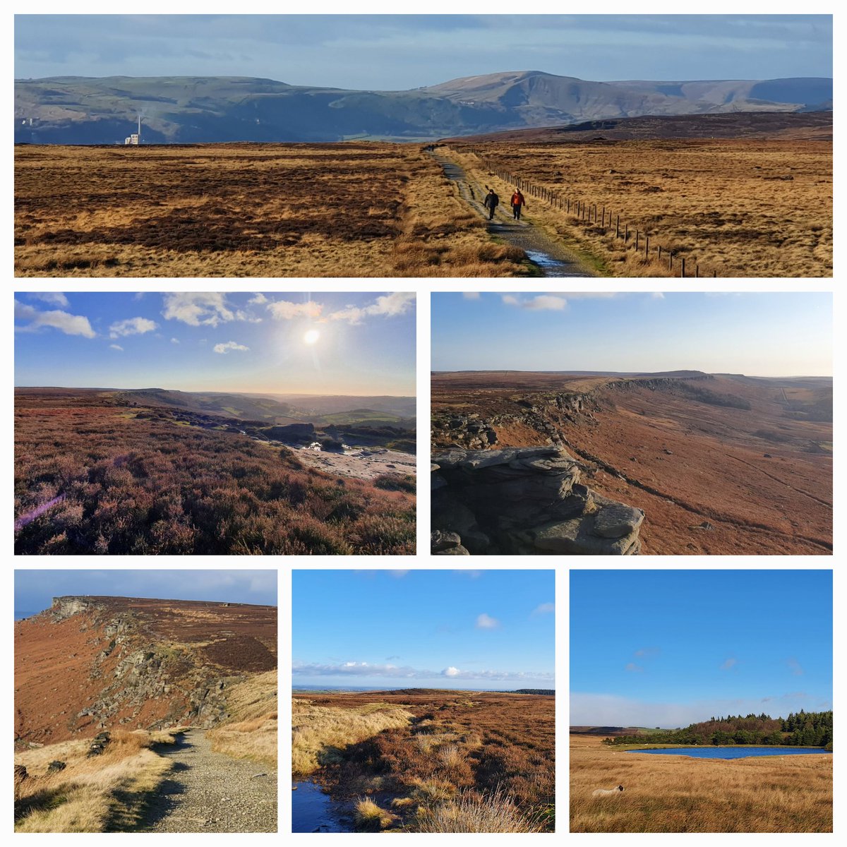 Yorkshire_Ems's tweet photo. Magnificent Boxing Day run at Redmires - Stanage Pole - Stanage Edge, today. Very special place and extra special in the winter light #peakdistrict #trailrunning #Views https://t.co/Vc3xV6EHd1