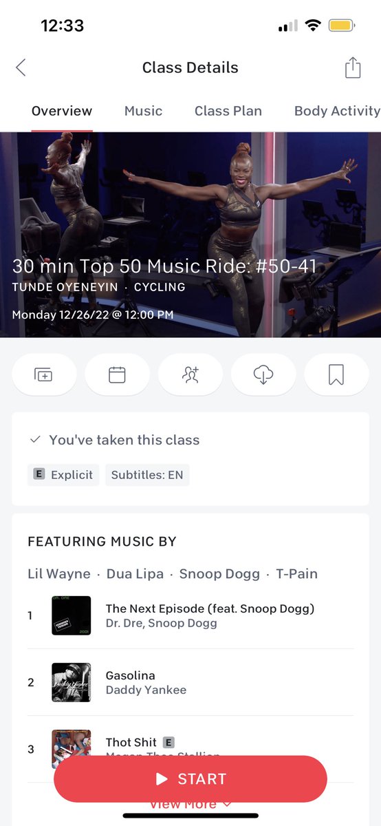 gleyzerA's tweet photo. Home stretch of #3for31 💥 joined Tunde for @onepeloton’s Top 50-41 songs of the year ride #SwaggerSociety @RobinNYC https://t.co/EHn6L855A5