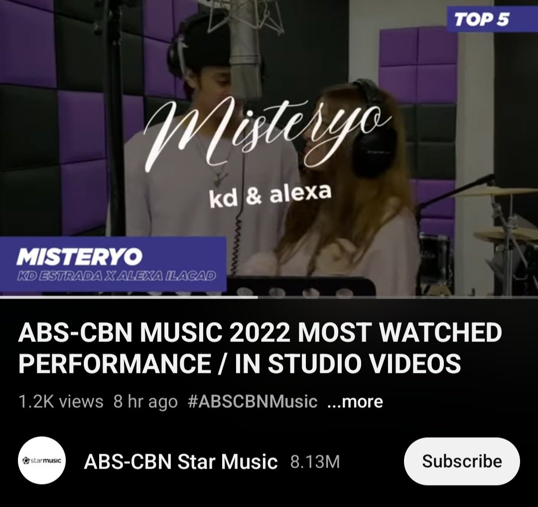 aiah_kl's tweet photo. KDLEX Supremacy ✨️

Being ranked in top 5 and 7 most watched performance videos with these songs that are their own compositions really says something about them!

Hottest Musical Pair, indeed!

@alexailacad @kdestrada_
#AlexaIlacad | #KDEstrada | #KDLex | #RunToMe | #ResetUl https://t.co/l76UDPqkss