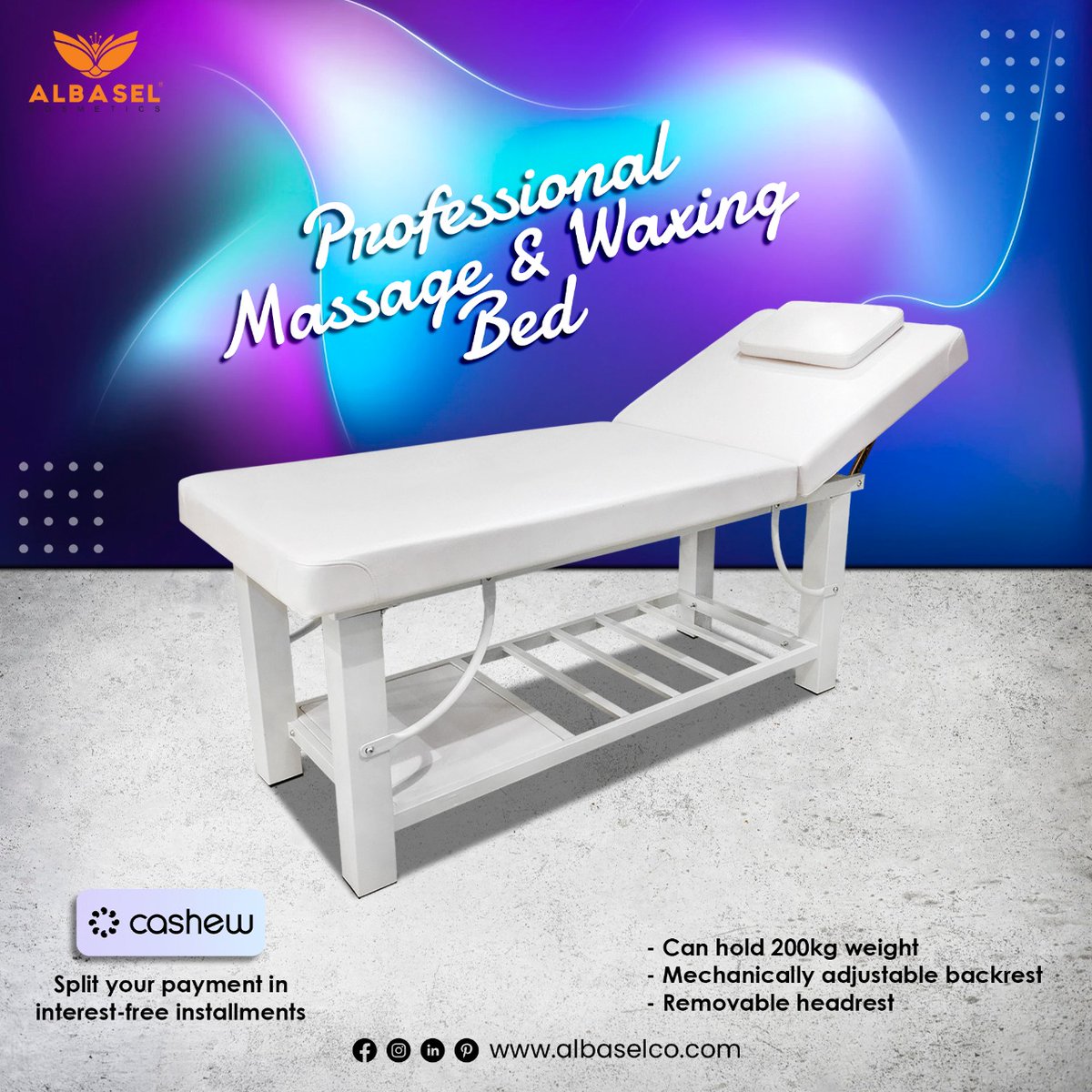 baselmariani's tweet image. Spa Facial Massage Waxing Bed White 🤞

albaselco.com/products/facia…
..............................................

#massagebed #spabed #spamassagebed #waxingbed #salonspa #spamassage #spa #salonspa #spadubai #salondubai #salonfurniture #spafurniture #albasel #cosmetics