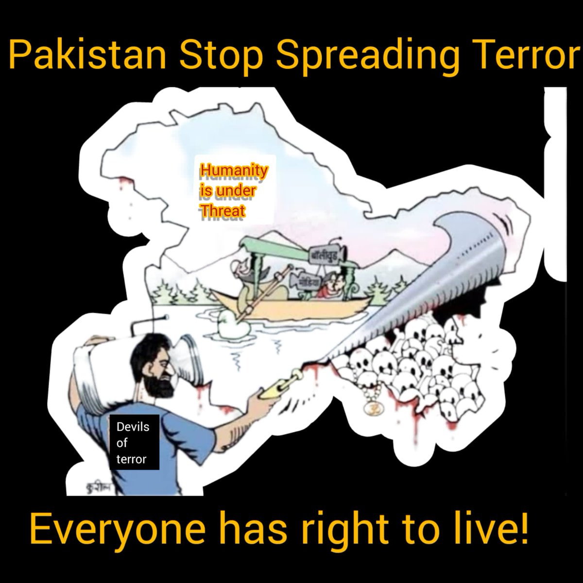 Iftiaq1's tweet photo. #ThePakistanGovt
#StopFundingTerror
#StopKillingInnocentOne https://t.co/ZddIbek1pO