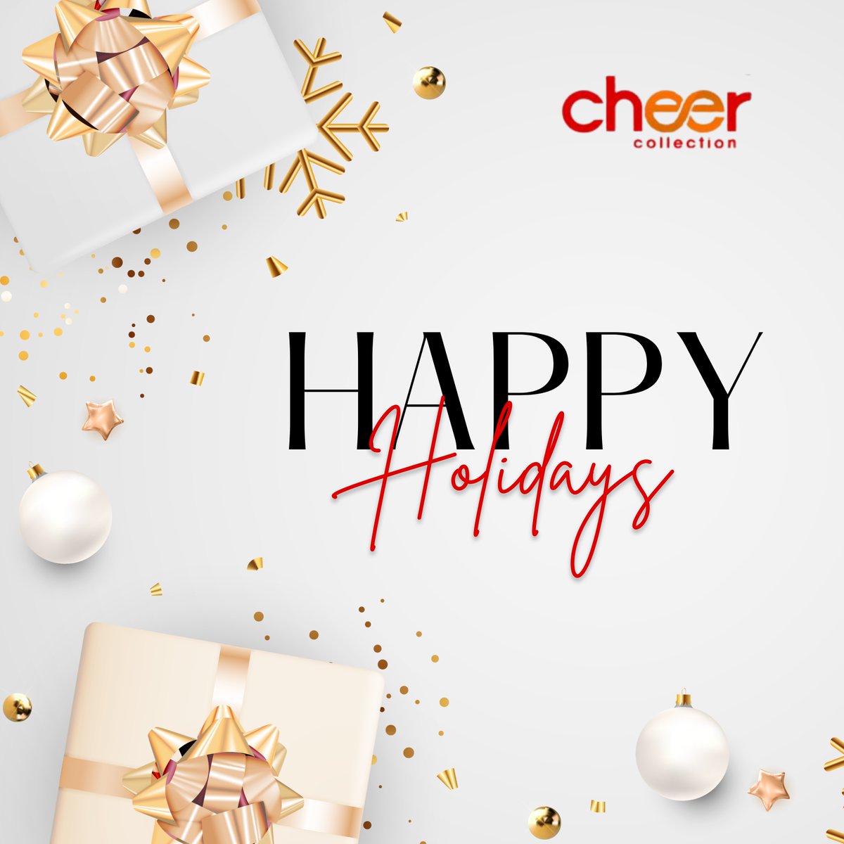 cheerbedding's tweet photo. Sending lots of warm wishes for the holidays to you and your family. Happy holidays!
.
#holidays #christmas #newyear #happyholidays #wishes #warmwishes #happiness #wishfulthinking #newyearseve #newyear #happynewyear #christmascards #gifts #merrychristmas #thankyou https://t.co/DT58jIfrR4