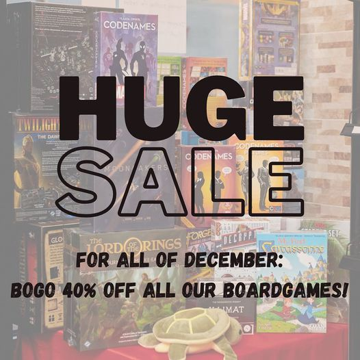 Happy December! We saw how much you all loved our BOGO 40% off deal so we’re extending it to the rest of the year! 🎄