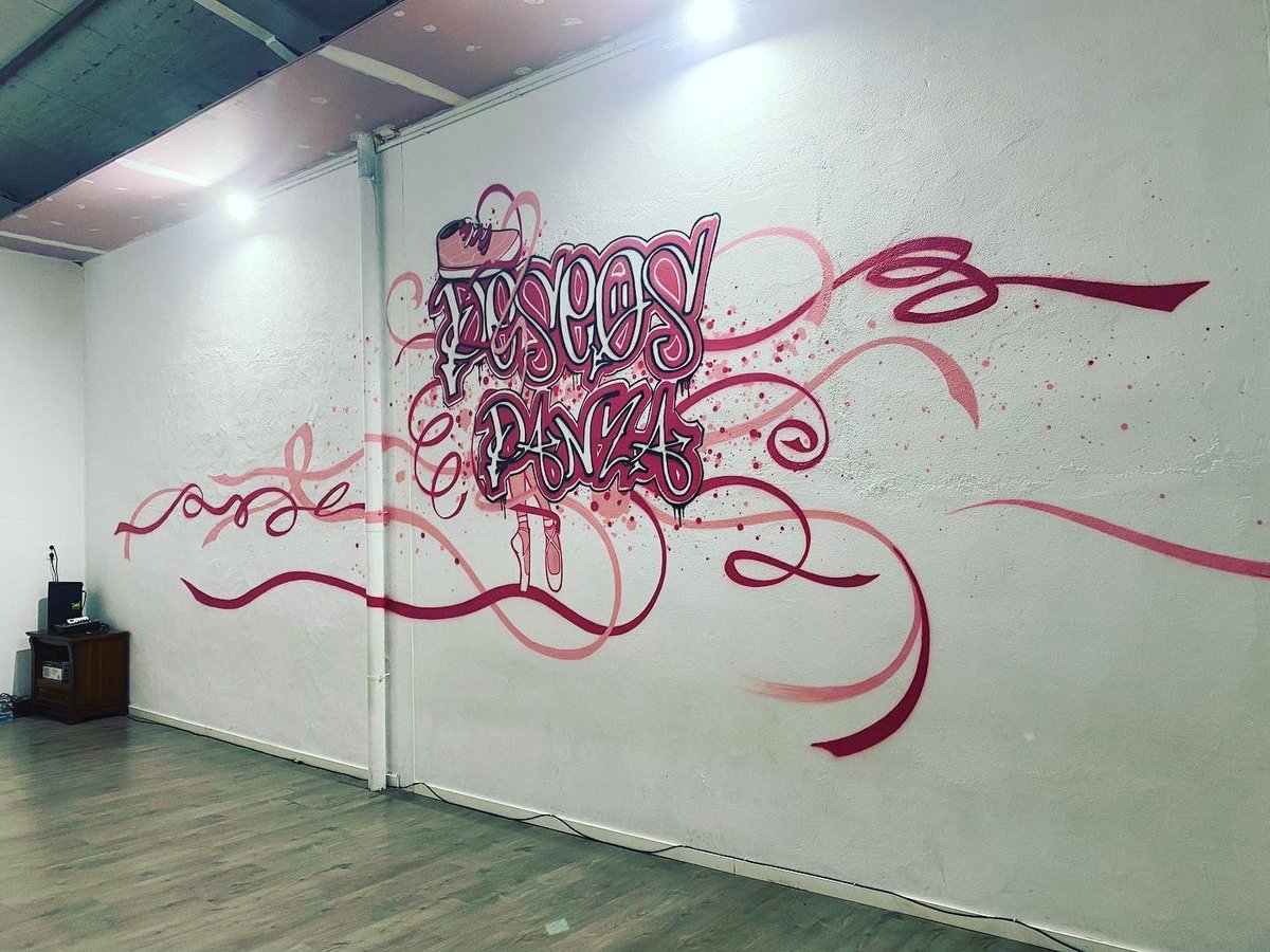 Deseosdanza's tweet photo. Por 6ªo 7ªvez confiamos en nuestro @campunet @campu_tattoo para manchar las paredes y el resultado no puede ser mejor!Adoró tu trabajo en las paredes y en la piel!si hay 8ªvez volverá a ser contigo!#torrejóndeardoz #graffiti #graffitiart #arte #pintura #muralespintados #campu https://t.co/RQOR2vokpA