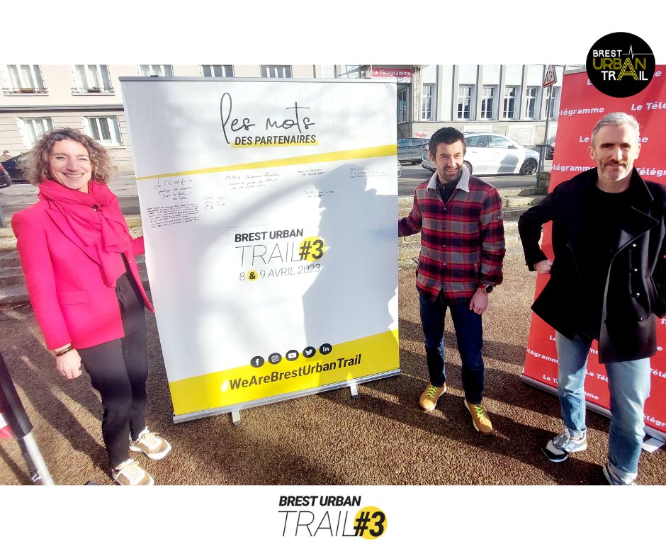 [𝗣𝗔𝗥𝗧𝗘𝗡𝗔𝗜𝗥𝗘 𝟮𝟬𝟮𝟯] 
📍Restez toujours au fait de l'actualité 📰 de Brest et sa région avec notre fidèle partenaire <a href="/TLGBrest/">Le Télégramme Brest</a>  ! Comme les années précédentes, le Le Télégramme Brest 🗞accompagnera le #bresturbantrail sur toutes ses communications 🗣 !
Merci🙏🙂