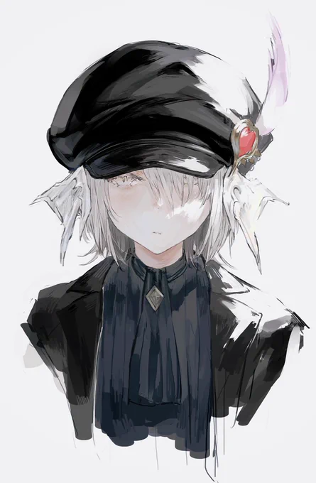 14の自キャラちゃんラクガキ 