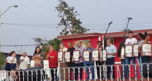 En #Taguasco como en #SanctiSpíritusEnMarcha  la marcha no se detendrá. #JuntarYVencer <a href="/PartidoPCC/">Partido Comunista de Cuba</a> <a href="/ObraDe/">LaObraDeLaRevoluciónSS</a> <a href="/SanctiSpiritus1/">Gobierno Provincial #SanctiSpíritus</a> <a href="/EVilluendasC/">Enrique Villuendas</a> <a href="/RPolancoF/">Rogelio Polanco Fuentes</a> <a href="/DrRobertoMOjeda/">Dr. Roberto Morales Ojeda</a>