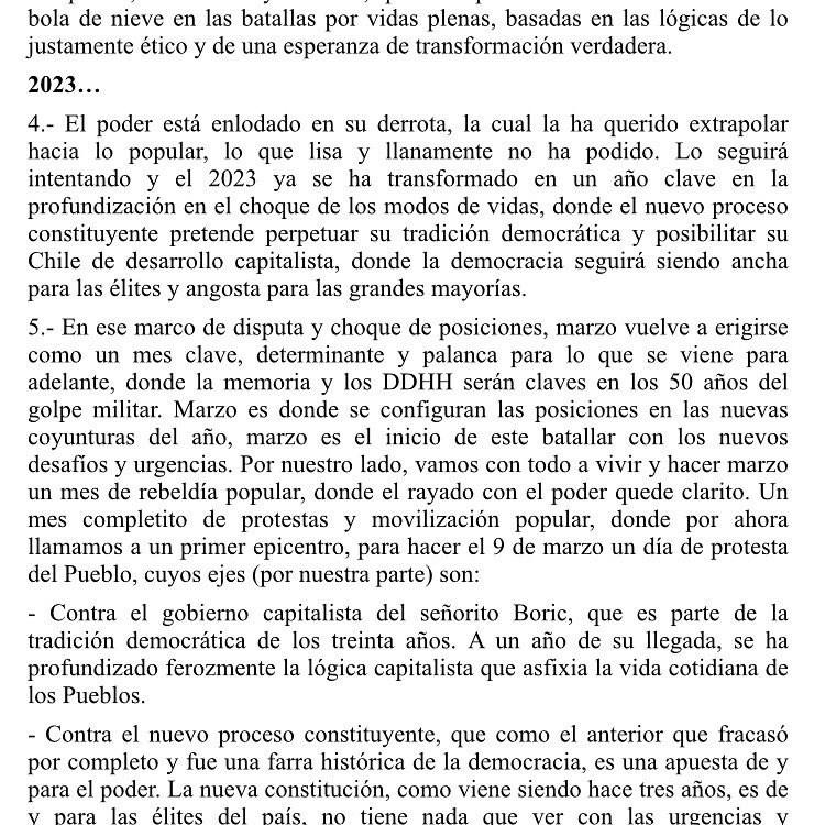 AGuacoldas's tweet photo. MARZO, MES CLAVE EN LA DISPUTA DE POSICIONES

¡¡¡ POR UNA VIDA PLENA, DE Y PARA LOS PUEBLOS: PROTESTA POPULAR 9 DE MARZO!!!
¡¡¡ PARA LA VIDA PLENA DE LOS PUEBLOS: A CREAR UN NUEVO MOVIMIENTO DE DDHH!!! https://t.co/Ejwq0Nrfq2