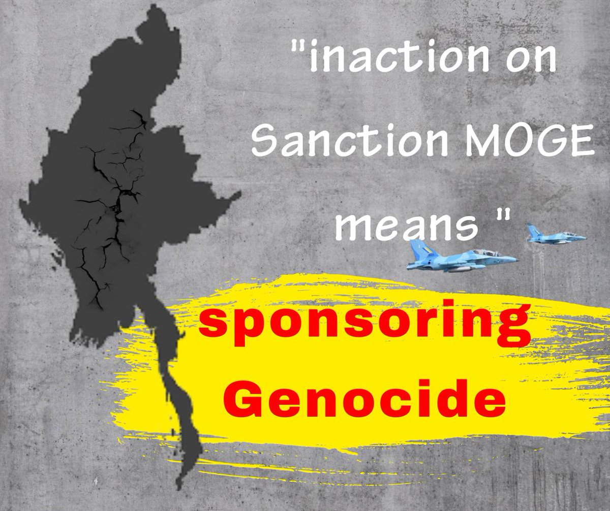 kiddoDolay's tweet photo. The way PTT @pttplc_official strengthens the partnership with MOGE is like intentionally supporting Min Aung Hlaing to commit more war crimes. #BoycottPTT
#PTT_MustStopPaymentToJunta
#WhatsHappeningInMyanmar https://t.co/LdoCcf4mHd