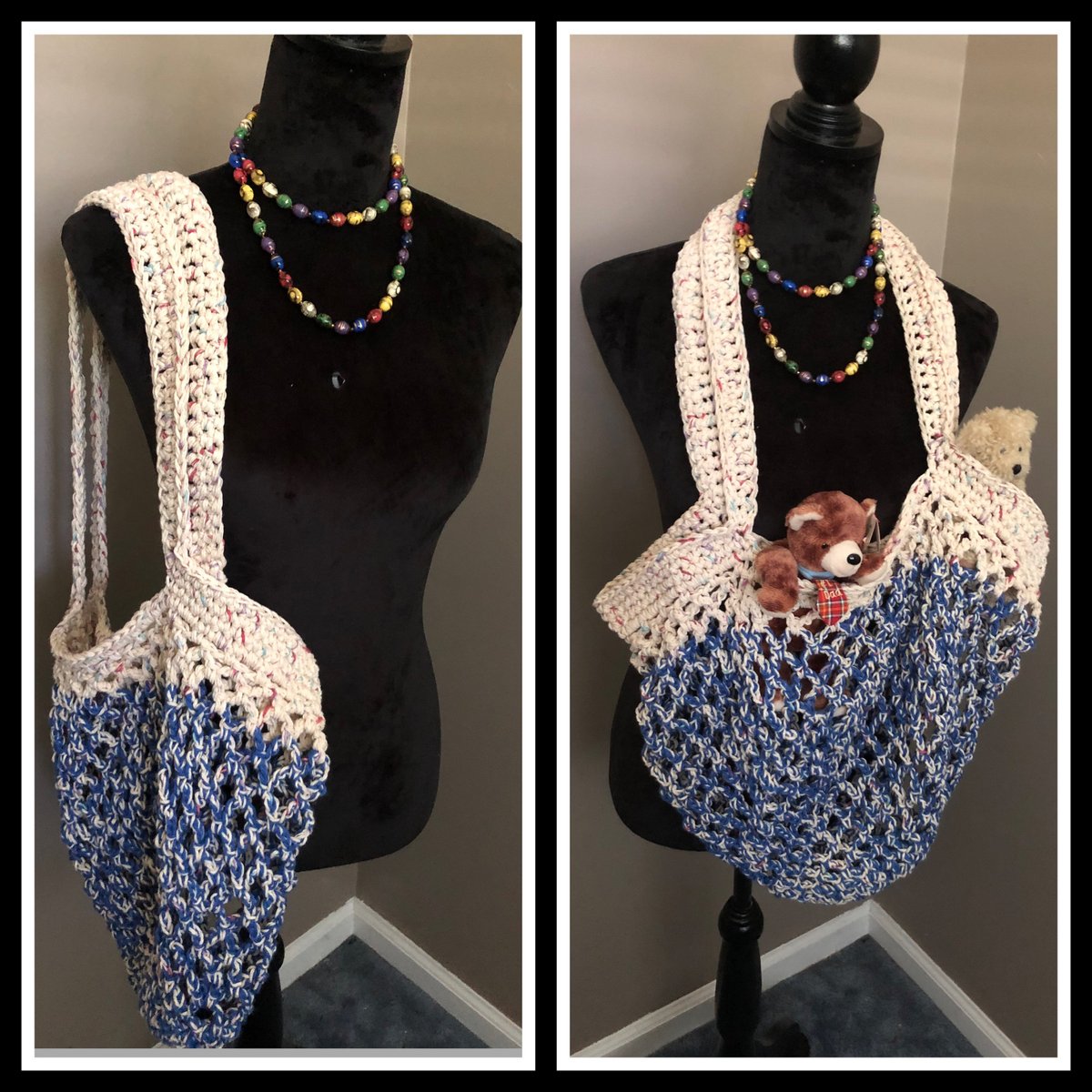 chestnutcrochet's tweet photo. https://t.co/naYmtgt4oZ
Sharing from my #etsy shop: Royal Blue and Tan Crochet Market Bag Reusable Shopping Bag, Crochet Beach Bag, Eco Friendly Grocery Bag, Tote Bag, Gift for Her, https://t.co/IQWc6LW0lw #blue #beige #utility #crochettotebag #utilitybag https://t.co/dJA2Pz1NDL