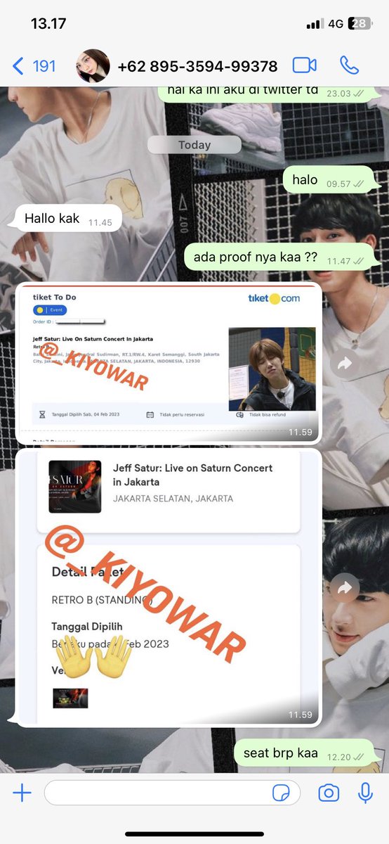 _kiyowar's tweet photo. [ANNOUNCEMENT]
Harap berhati-hati dengan penipu yang mengatasnamakan @_kiyowar. Apabila menemukan seller yang menggunakan nama @_kiyowar sebagai wm (seperti foto di bawah ini), silakan memastikan kebenarannya lewat dm kami. Kami juga tidak bertanggung jawab atas kerugian apapun. https://t.co/uietFFTO2h