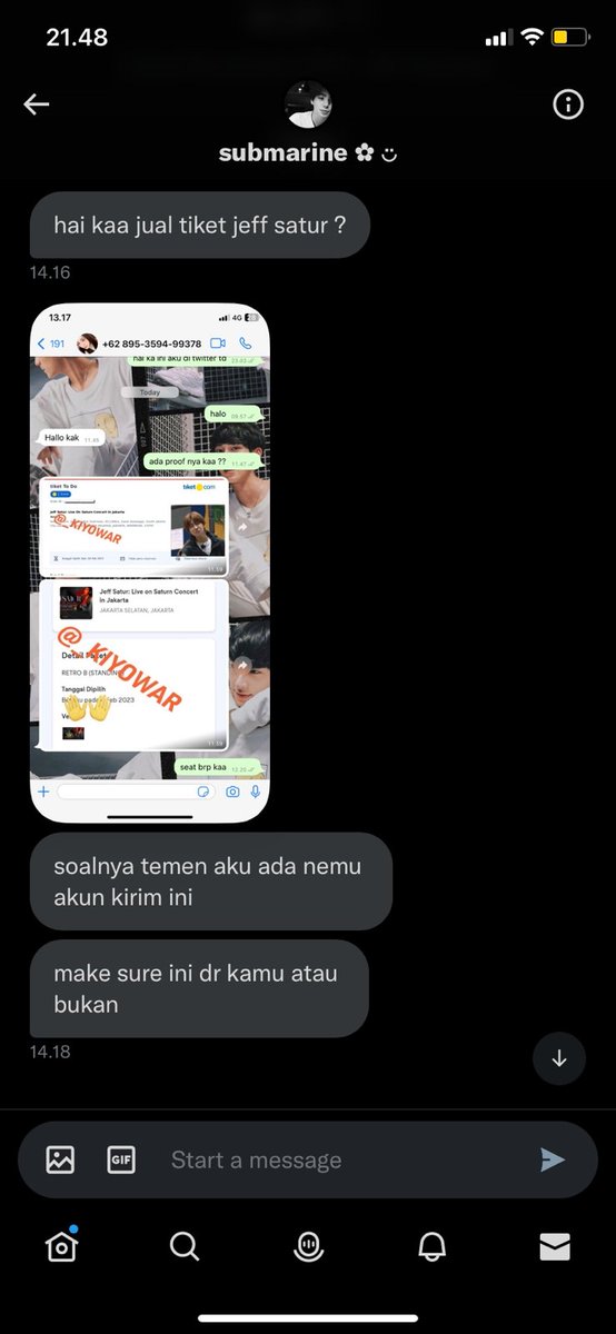 _kiyowar's tweet photo. [ANNOUNCEMENT]
Harap berhati-hati dengan penipu yang mengatasnamakan @_kiyowar. Apabila menemukan seller yang menggunakan nama @_kiyowar sebagai wm (seperti foto di bawah ini), silakan memastikan kebenarannya lewat dm kami. Kami juga tidak bertanggung jawab atas kerugian apapun. https://t.co/uietFFTO2h