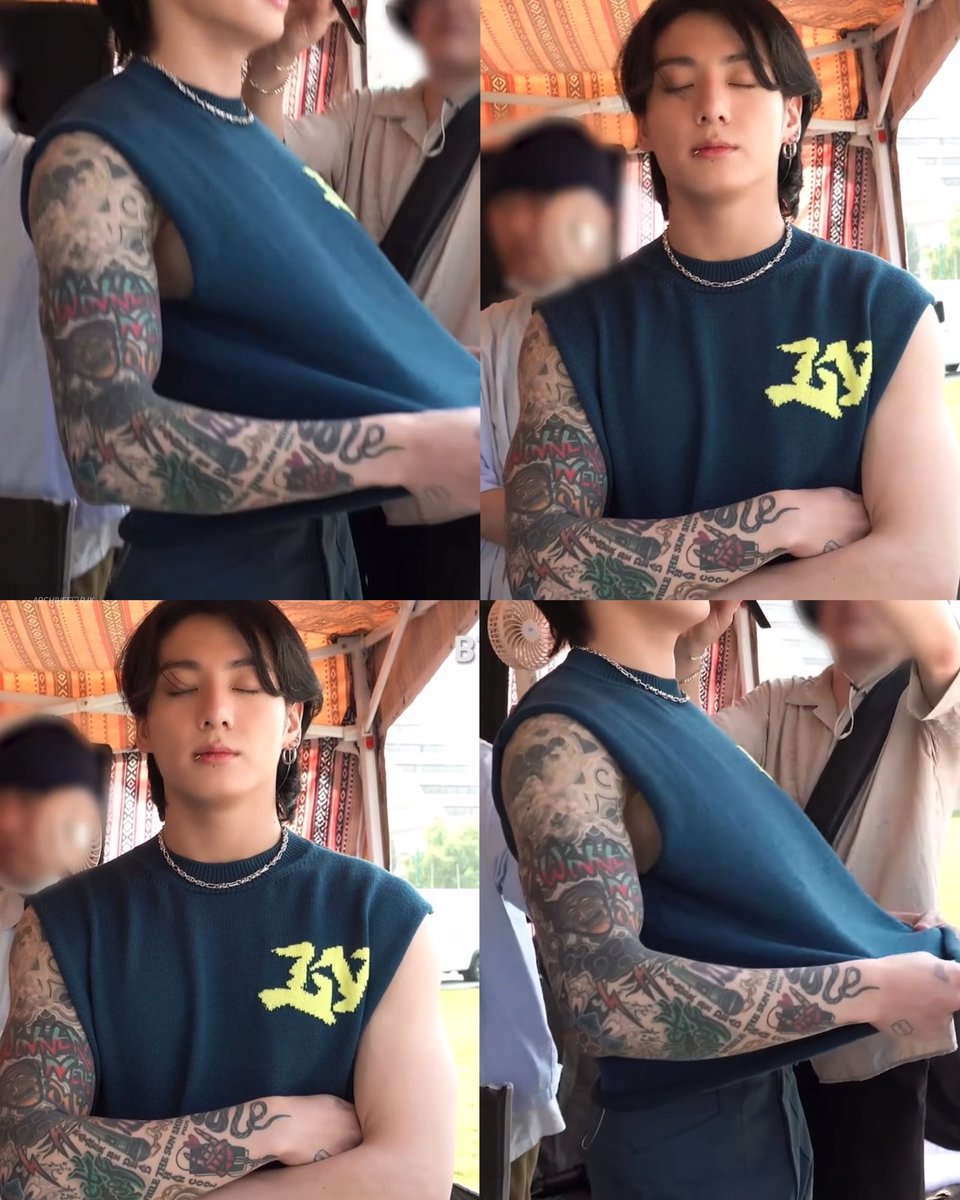 Kim_Kathh's tweet photo. Hagamosle su propio fandom a los tatuajes de Jungkook 🥵 https://t.co/qtFN5XsSoj