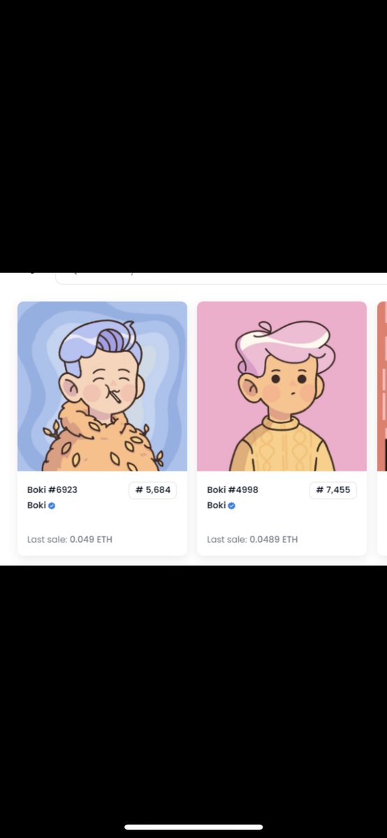 0xMuggle's tweet photo. Where is my @BokiNFT fam?
#bokifollowboki .
We wonโt see this prices for longโ๏ธโ๏ธ๐ฅ https://t.co/8Y5aqFC04P