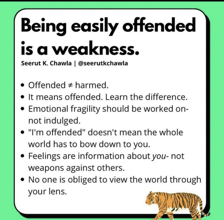 Weaponizing emotions against others  makes you a predator, not a victim.