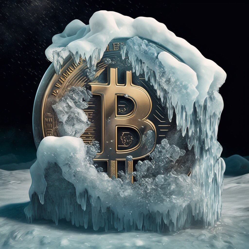 #Bitcoin in Winter.