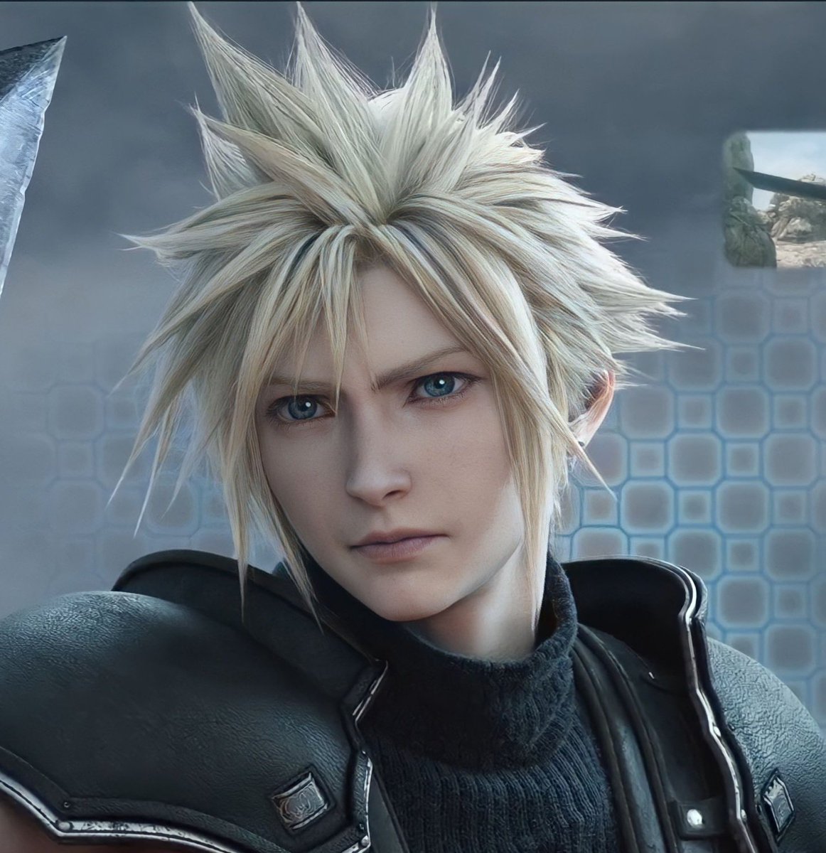 Nanayuna__'s tweet photo. I present you Cloud Strife - yes we have come a looong way in gaming evolution❤️‍🔥 https://t.co/sMhxNMktlV