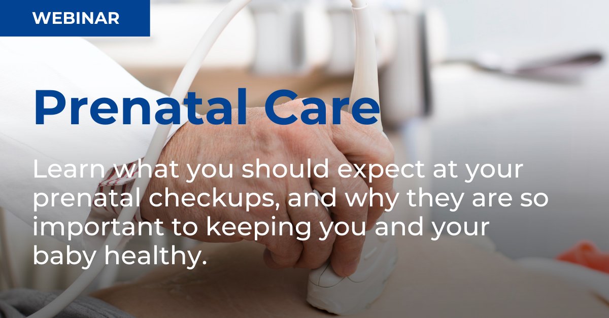 adoptchildren's tweet photo. If you have just learned that you’re pregnant, the first step is setting up your prenatal care. In this webinar, we will discuss prenatal care, what you should expect at your prenatal checkups, and why they are so important to keeping you and your baby healthy. https://t.co/VU8B0x8Uzl