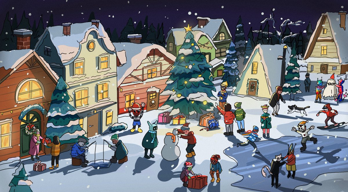 free_handNFT's tweet photo. Happy Holidays from the Free Hand family ❤️🎄✨

Below is a link to a free mint to celebrate the holiday season! You you find all of our friends 🥹🎄🫂 https://t.co/2SNHgFpnUp