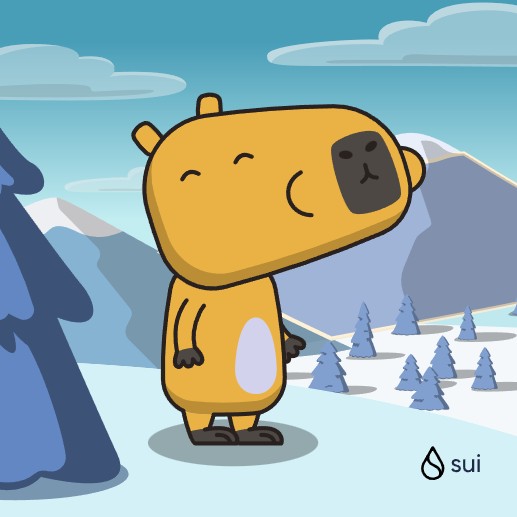 grigoryiantonch's tweet photo. #CapyHolidays 

This yellow Capy under the name of Moega will bring you warmth and positivity in the coming year, be as happy as she is https://t.co/88SrwulrS5