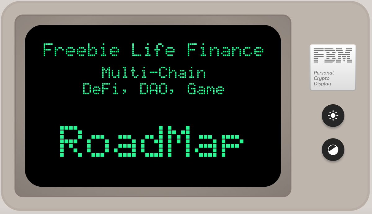 Our vision is Scalability! $FRB
We plan to launch the Freebie in multi-chains

~ On the way to the moon, we enjoyed the process …

The Freebie Life Finance complete RoadMap: medium.com/@socialmedia_1…
#Freebie #roadmap #DeFi #DAO #FRB