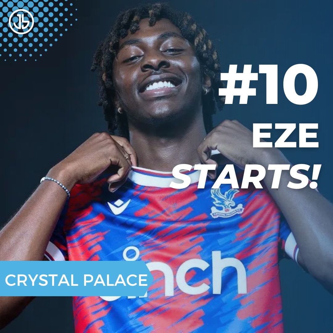 JusBallPF's tweet photo. @EbereEze10 starts for Palace’s first game back against Fulham⚽️🔥 https://t.co/yqRcWHXJBP