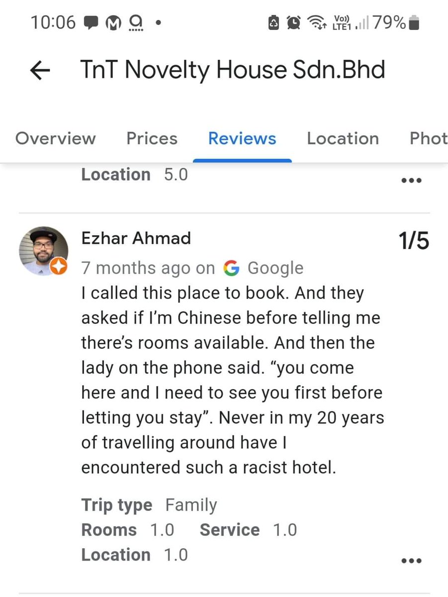 TravelJimat's tweet photo. HOTEL SCAMMER TnT NOVELTY VACATION HOUSE, TELUK INTAN

Check in: 25 Dis 2022
Check out : 26 Dis 2022
Bilik : Tripple sharing
(3dewasa,2 kanak² bwah 12thn)

booking melalui Agoda. Kebiasaannya,kami akn booking tripple sharing w 1single bed,1 queen bed ,or quad room w 2 queen beds. https://t.co/RYwlkFKmvX