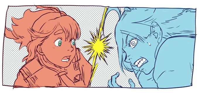 妙に良かったあのシーンあの顔を模写しました 