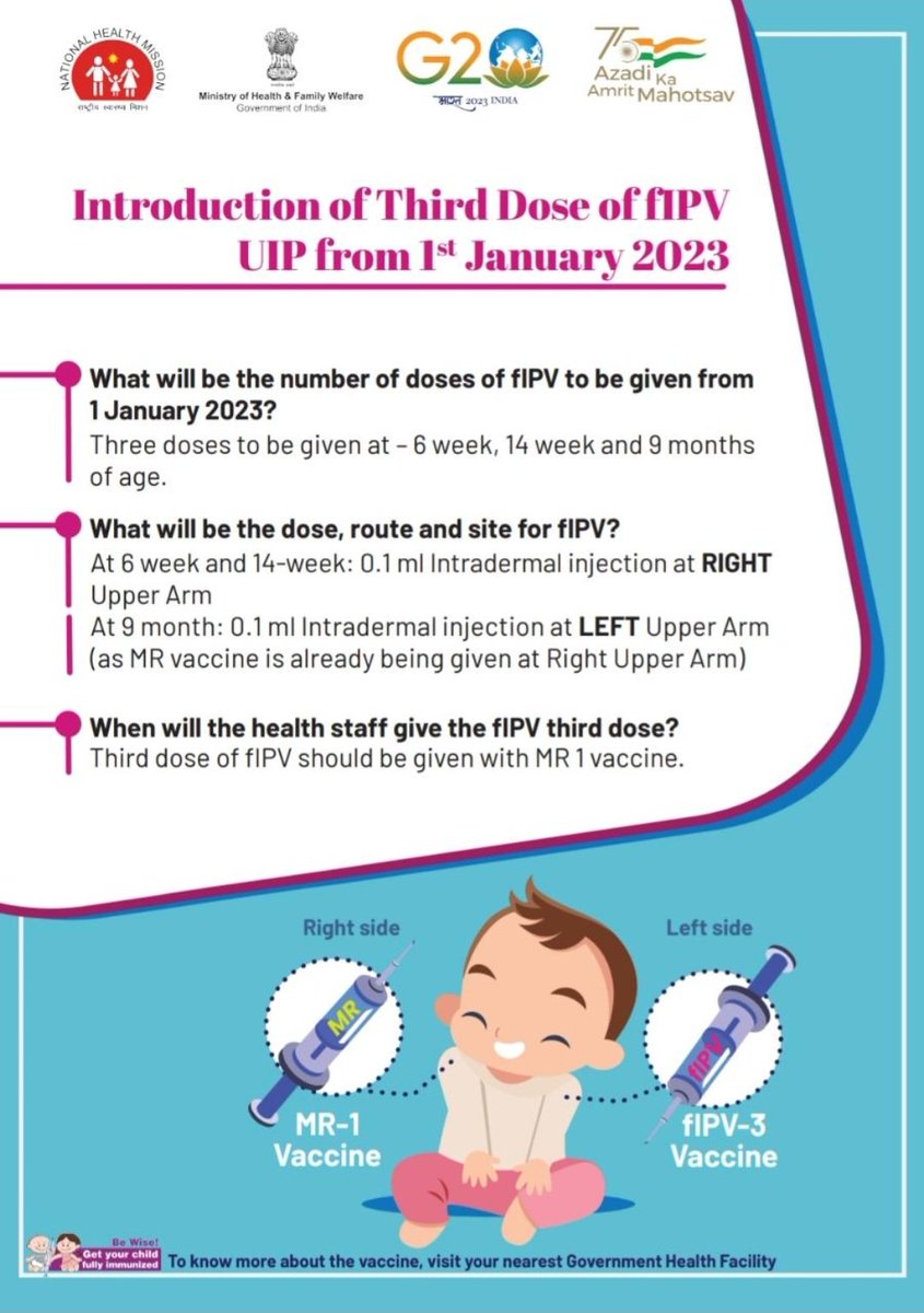 WritesInfinity's tweet photo. PSM ka course badhiya tareeke se badhta hua!
#NIS #fIPV #vaccination #Medtwitter https://t.co/BathL4T3Ou