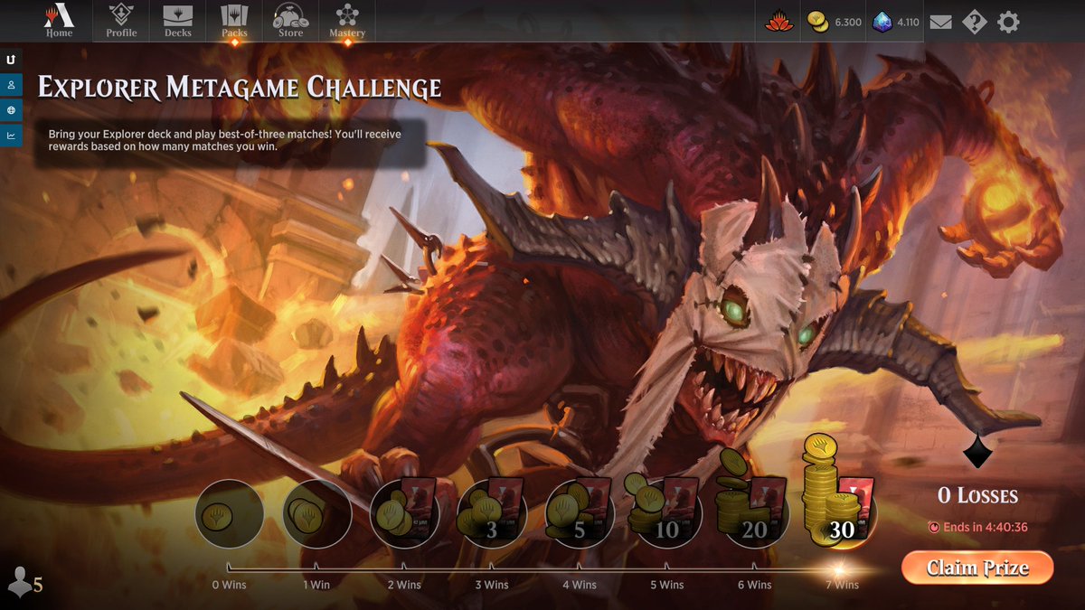 Matte993's tweet photo. Sac enjoyers, here we go!
7-0 with my new list, wanted to try out some stuff.
Deck felt pretty powerful, but also very skill-rewarding, which is a thing I love.
Very fun event, Explorer is nuts!

@fireshoes 
@mtgazone 
@ArenaDecklists https://t.co/8N0yKqfXeH