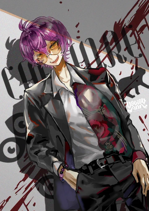 【work】TRPG用の立ち絵作成担当させていただきました!スーツのカッコいいお兄ちゃん描かせていただけてめちゃめちゃ楽しかったです…!表情がこだわりですご依頼:独居人様(@ hainadayo)#TRPG用立ち絵セット#Commission 