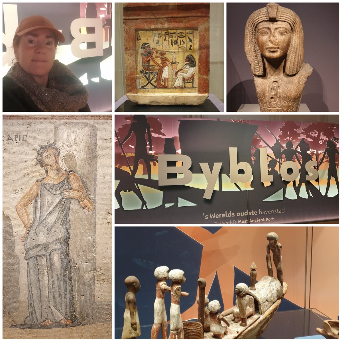 Tweede Kerstdag wordt doorgebracht @RM_Oudheden op de prachtige tentoonstelling #Byblos. Echt een #aanrader! #Leiden #museum