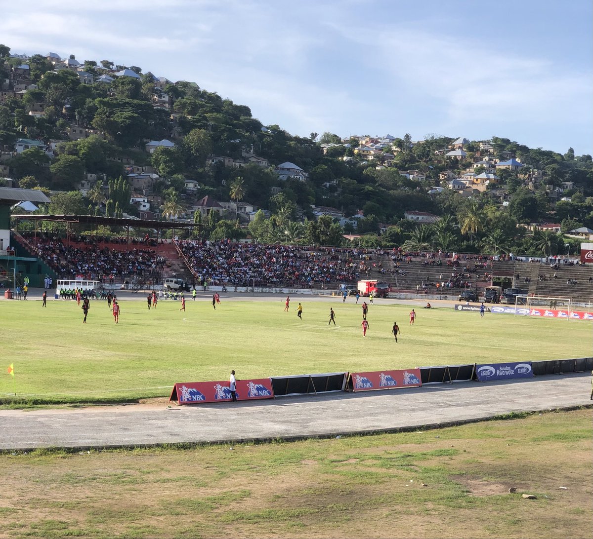 JDVanderbilt's tweet photo. @ThabitSenior Watching at Estadio De Kirumba and i verily agree with you https://t.co/W6bqgd3Vwo