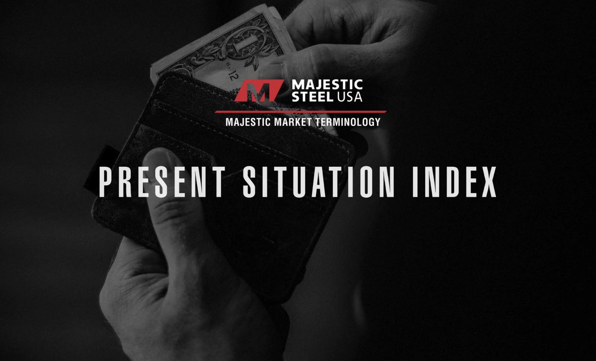 MajesticSteel's tweet image. Learn about the Present Situation Index and what it means for your business here: bddy.me/3WqkIdu 

#PresentSituationIndex  #Economy  #Steel  #SteelMarket  #Market