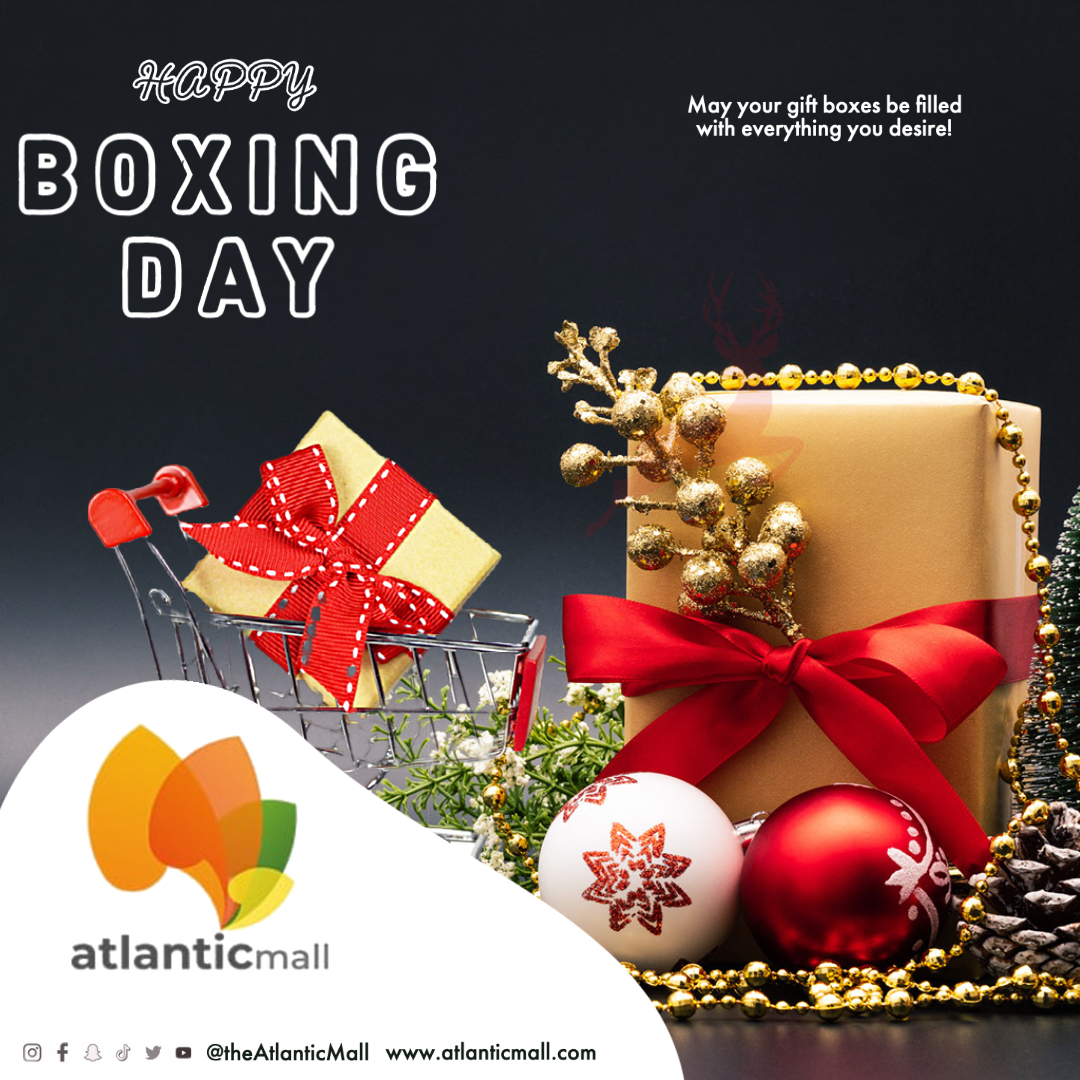 TheAtlanticMall's tweet photo. HAPPY BOXING DAY!!!
π₯³ποΈππππ
May your gift boxes be filled with everything you desire.
#AtlanticMall
#WhereGreatExperienceHappens
#ShopOclock
#Shopping
#Explore
#AtomicJunction https://t.co/JdoYBlCzwZ