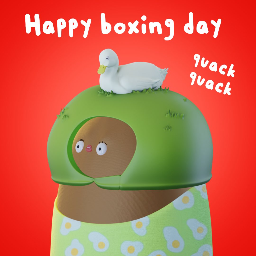 🎁Meet my new holiday friend, quack quack 🐥✨

#FunnyFingersNFT <a href="/theflabjacks/">FLABJACKS</a>
#NFT #NFTs #NFTArtist
#NFTCommunity #NFTProject