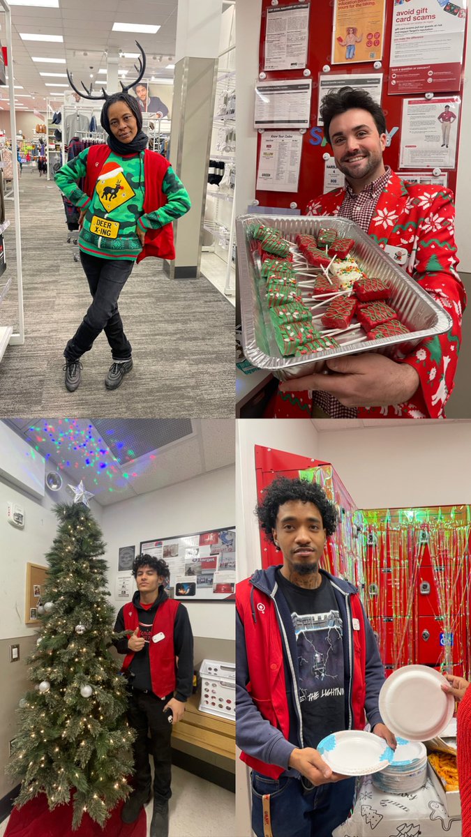 Kat (@tgtkatherine) on Twitter photo The 3382 team had such a fun time participating in our holiday spirit week! Happy holidays to everyone!! <a href="/JesseDaTarget/">Jesse Scan</a> <a href="/AmaebiOriT3382/">Amaebi Orianzi</a> <a href="/JonTfromTarget/">Jon Torres</a> @jadeTGT The 3382 team had such a fun time participating in our holiday spirit week! Happy holidays to everyone!! <a href="/JesseDaTarget/">Jesse Scan</a> <a href="/AmaebiOriT3382/">Amaebi Orianzi</a> <a href="/JonTfromTarget/">Jon Torres</a> @jadeTGT