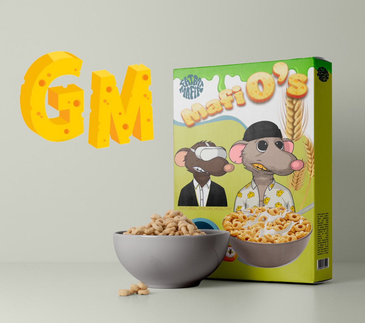 MrChronoice's tweet photo. GM!!! Remember to check out @fatratmafia my friends!!! This project is booming π₯π₯π₯π₯. This is your sign, this is the alpha!! π€. #FRM #ProofOfCheese #Yaypegs #eth https://t.co/LsFthr2vf0