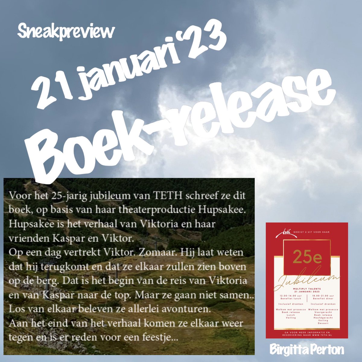 Het is zover! Een verhaal schrijven is stap 1, met een team het proces doorwerken tot het drukken van een kinderboek, is een avontuur. Je kunt bij de boekrelease zijn: 21 januari, jubileum ‘Multiply Talents’ van TETH….HUPSAKEE 
Reserveren via teth.nl <a href="/IndeIJmond/">In de IJmond</a>