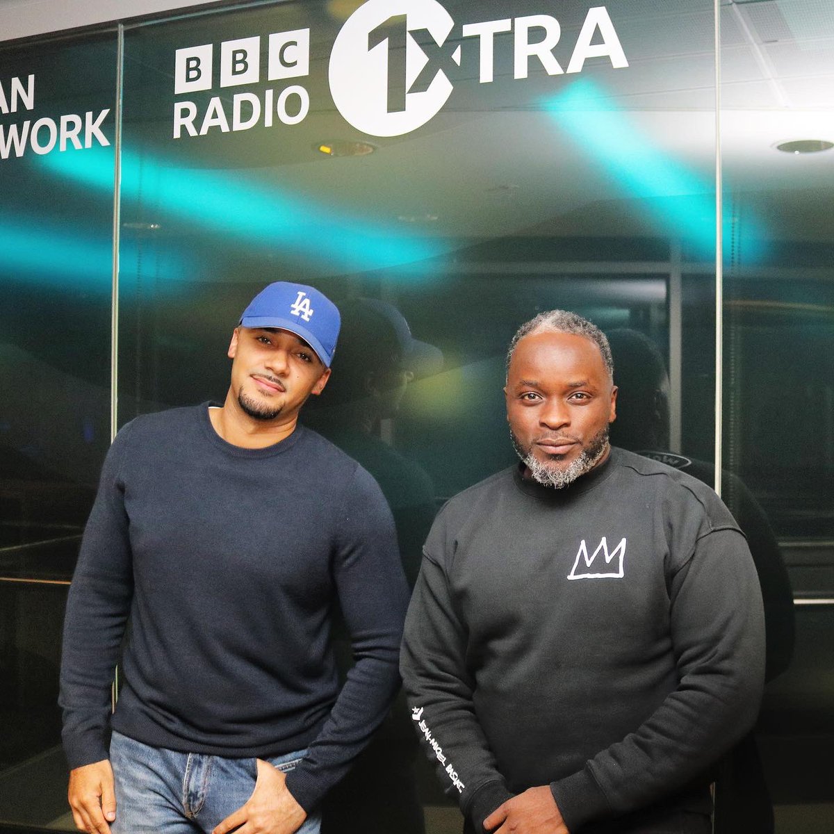 NathanMillerLDN's tweet photo. Had a chat with my g @femioyeniran about film/music. Tune into 1xtra at 6 to hear le convo 🤝🏽 https://t.co/wJqncZhY33