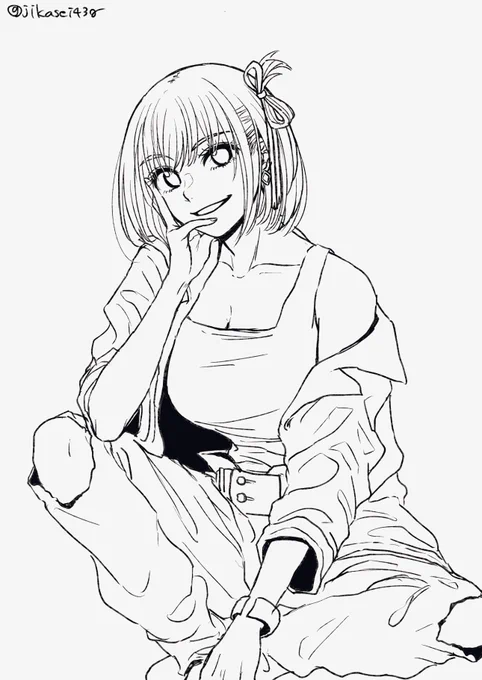 後日色塗ります 